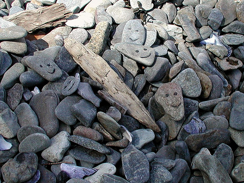 happy rocks