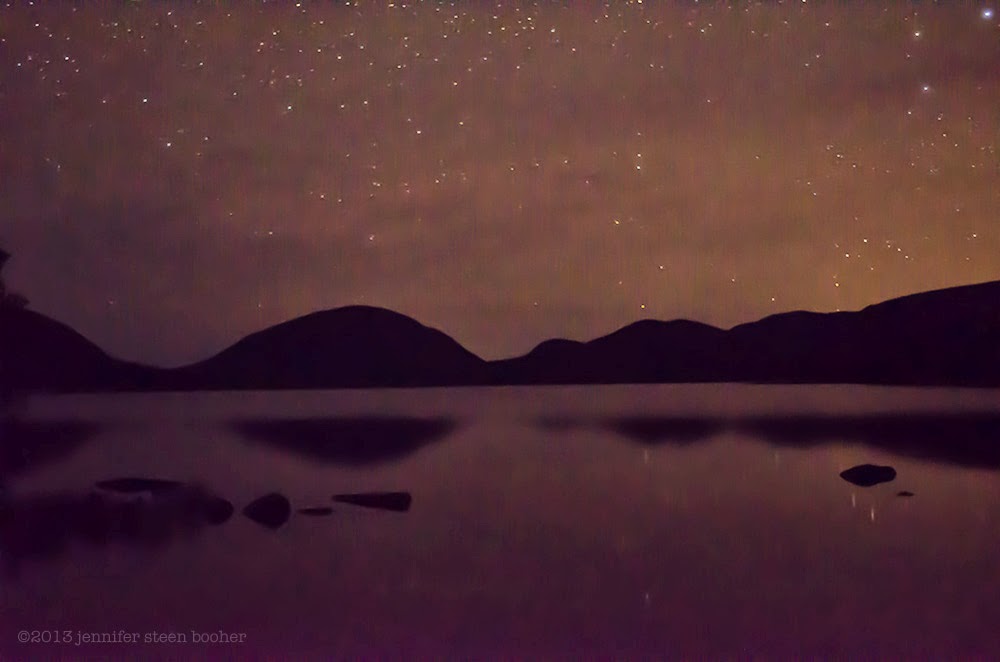 Stars over Eagle Lake